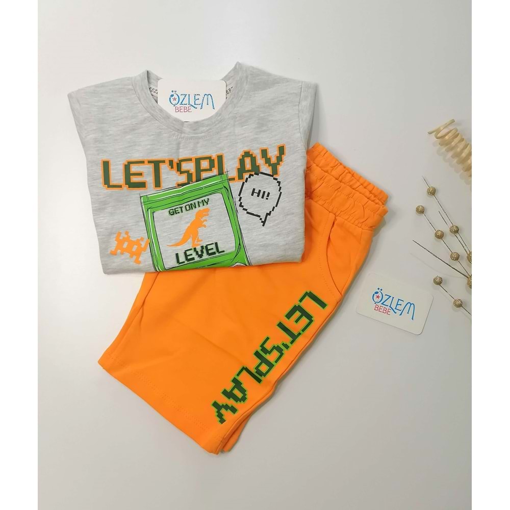 Oyun Zamanı Şortlu Takım