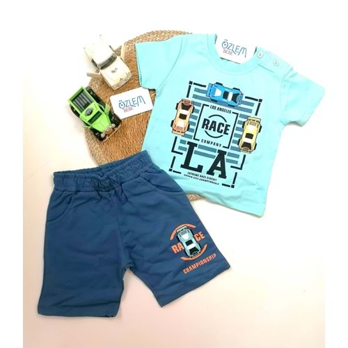 Araba Dünyası Şortlu Takım