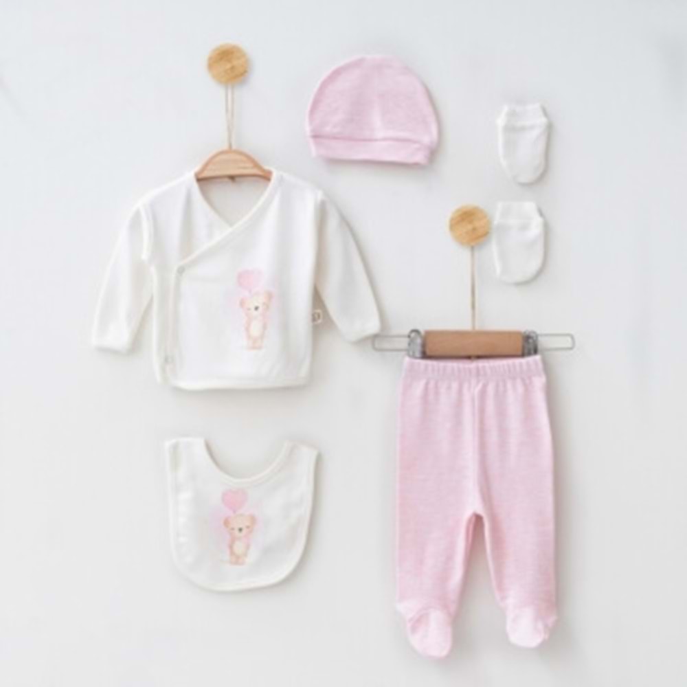 Pembe Ayıcıklı 5'li Hastane Çıkışı