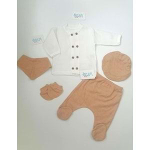 Gömlekli Müslin 5'li Hastane Çıkışı