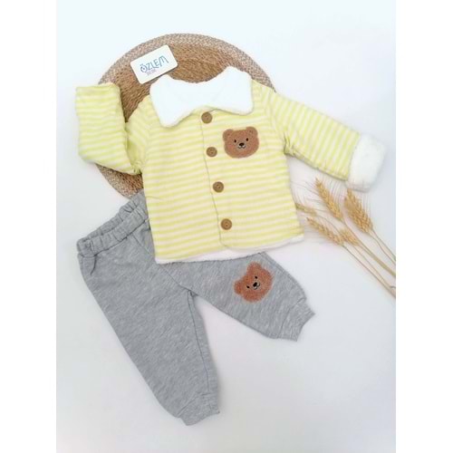 Welsoft Sarı Ceketli Takım