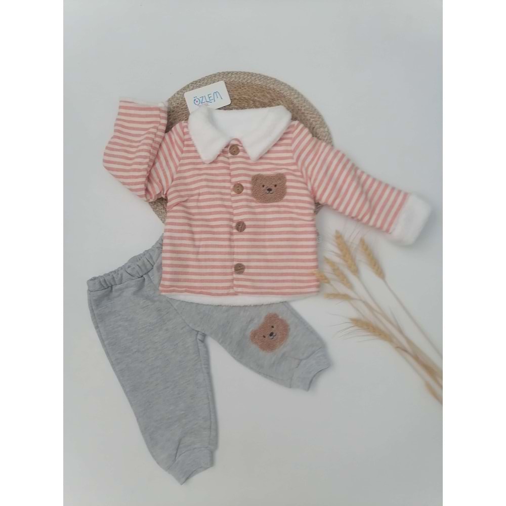 Welsoft Turuncu Ceketli Takım