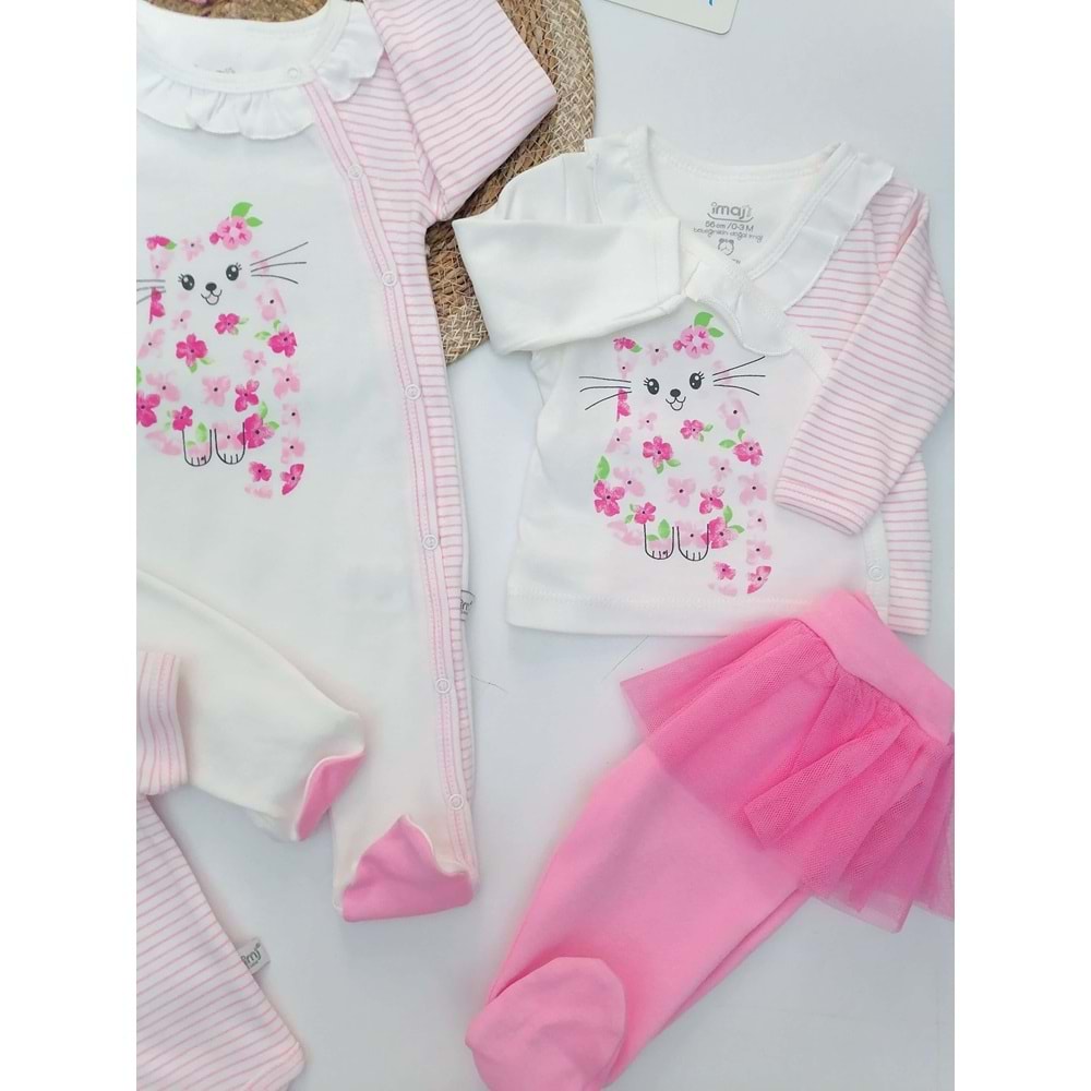 Çiçek Kedi 8'li Hastane Çıkışı