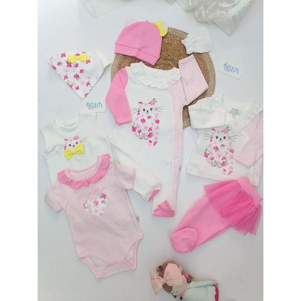 Çiçek Kedi 8'li Hastane Çıkışı