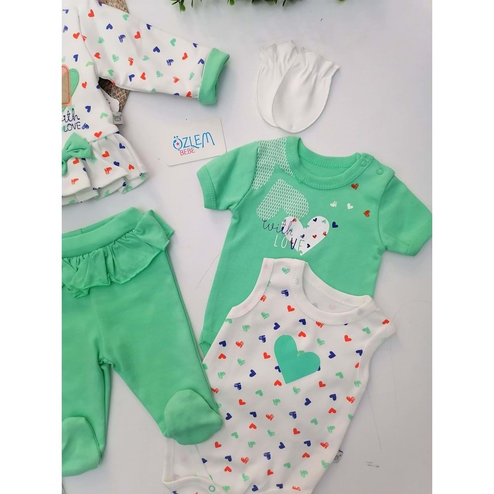 Renkli Kalpler 8'li Hastane Çıkışı