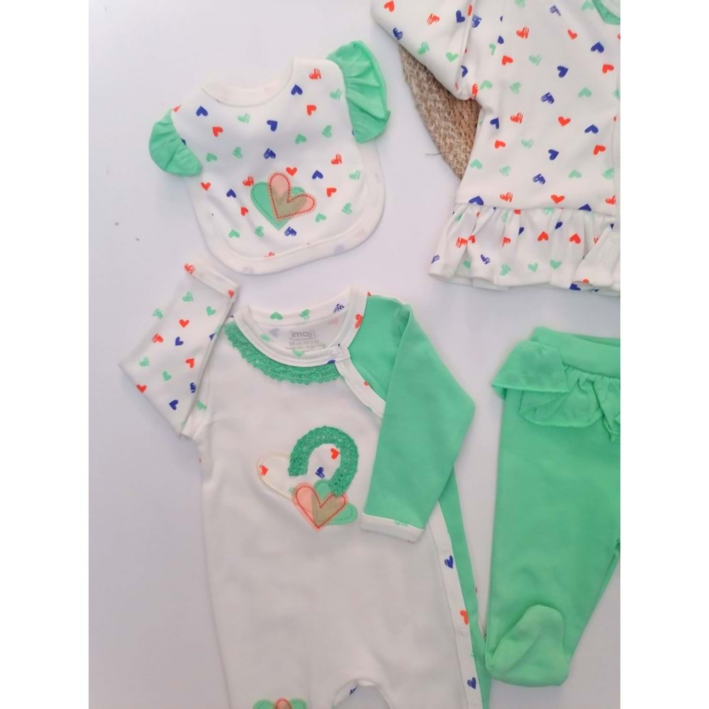 Renkli Kalpler 8'li Hastane Çıkışı