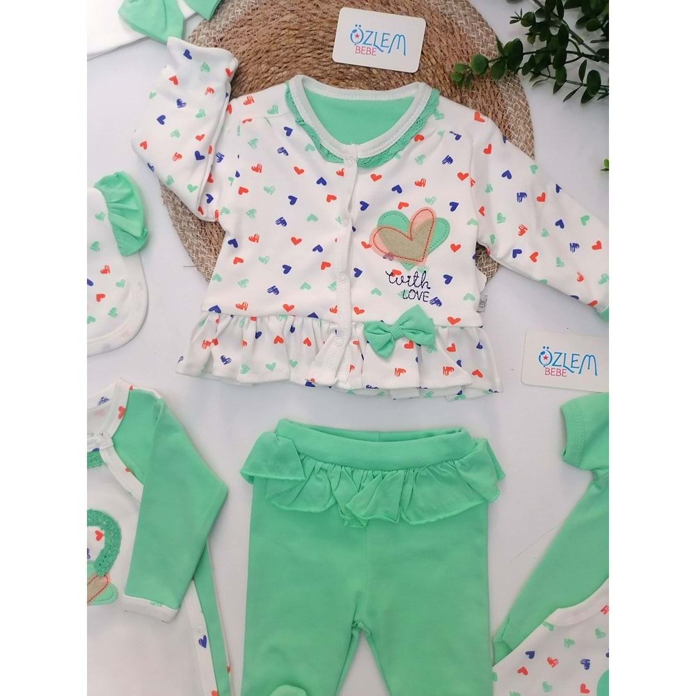 Renkli Kalpler 8'li Hastane Çıkışı