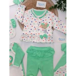 Renkli Kalpler 8'li Hastane Çıkışı