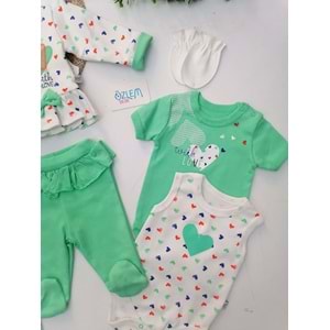 Renkli Kalpler 8'li Hastane Çıkışı