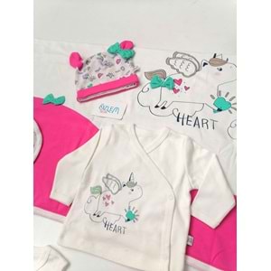 Unicorn Desenli 10'lu Hastane Çıkışı