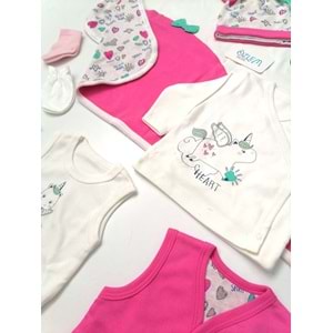 Unicorn Desenli 10'lu Hastane Çıkışı