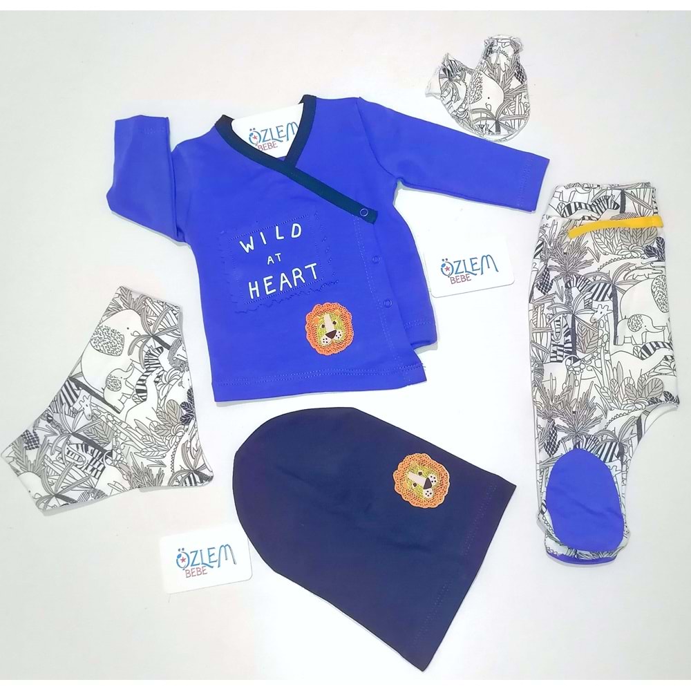 Orman Desenli 5'li Hastane Çıkışı