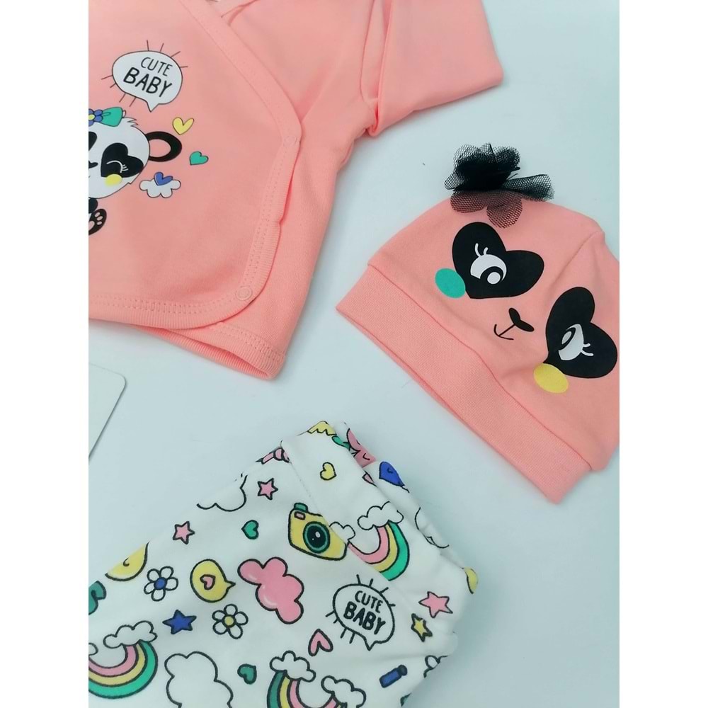 Gökkuşağı Panda 5'li Hastane Çıkışı