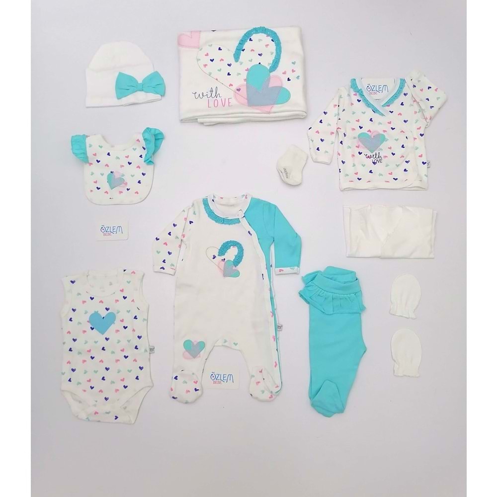 Renkli Kalpler 10'lu Hastane Çıkışı