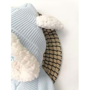 Tavşan Kulaklı Mavi Astronot Tulum