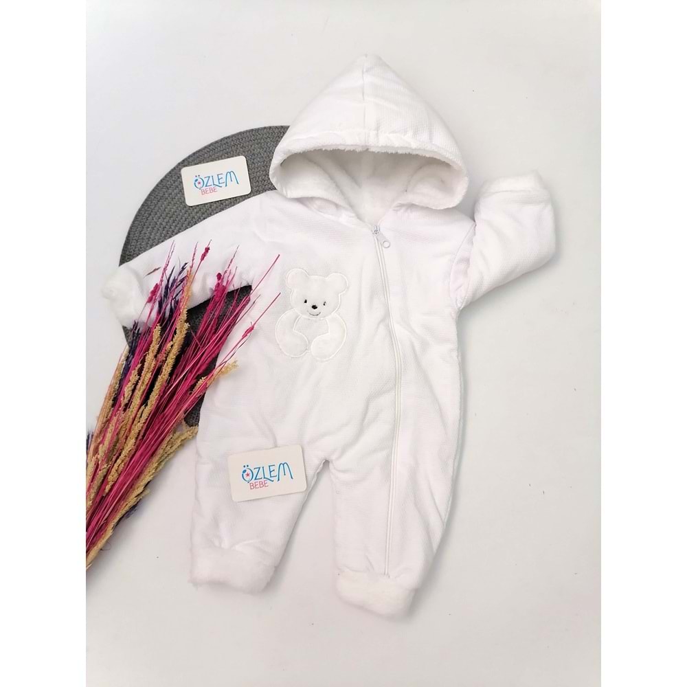 Welsoftlu Beyaz Astronot Tulum