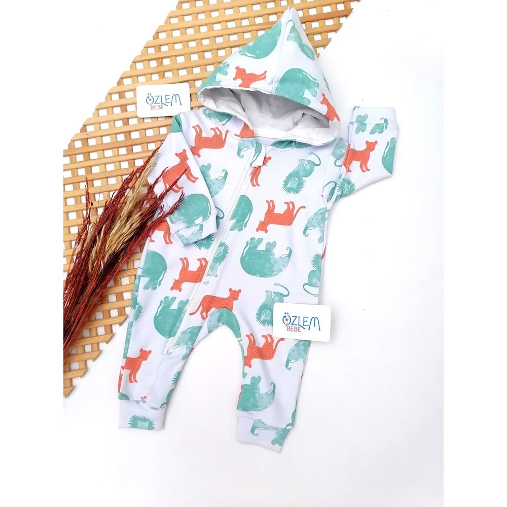 Hayvanlar Alemi Mavi Tulum