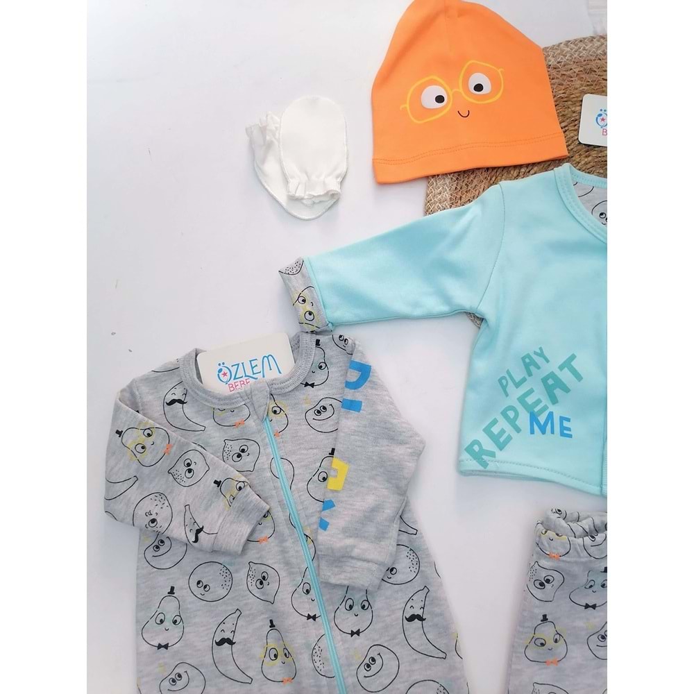 Neşeli Meyveler 8'li Hastane Çıkışı