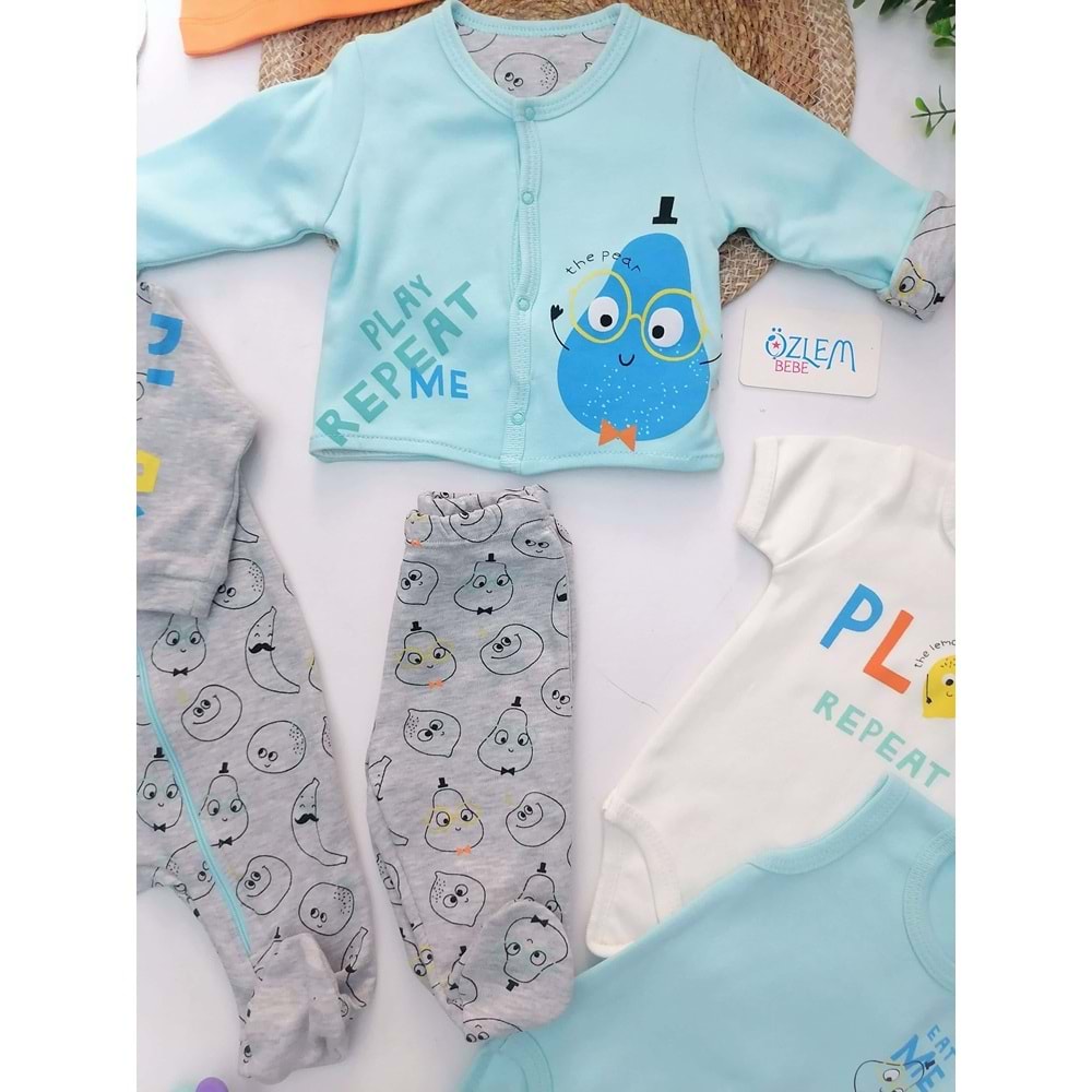 Neşeli Meyveler 8'li Hastane Çıkışı