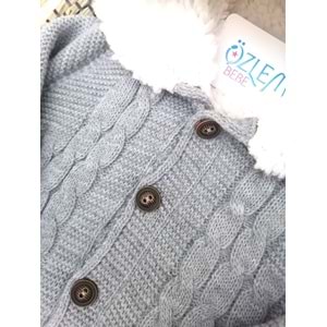 Tavşan Kulaklı Gri Astronot Tulum