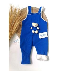 Welsoftlu&Ayıcıklı Mavi Salopet