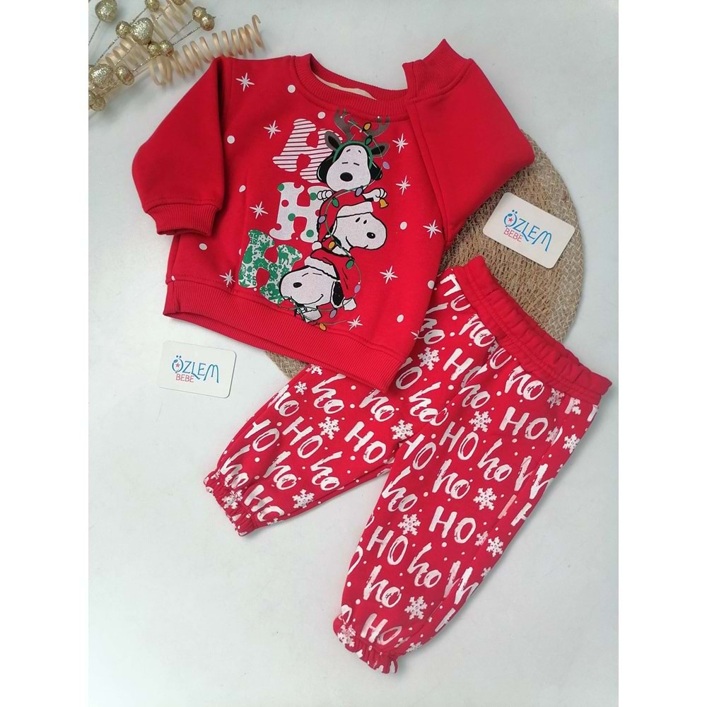 Yeni Yıl Temalı Bebek Takım