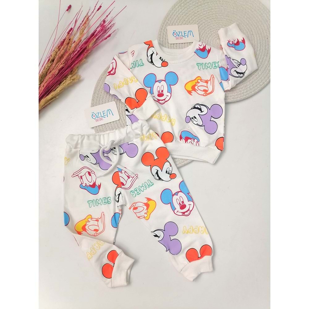 Disneyland Temalı Bebek Takım