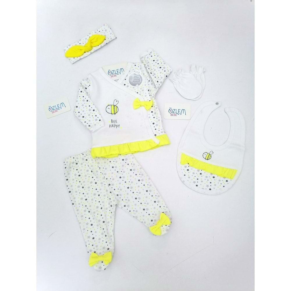 Neşeli Sarı Arı 5'li Hastane Çıkışı