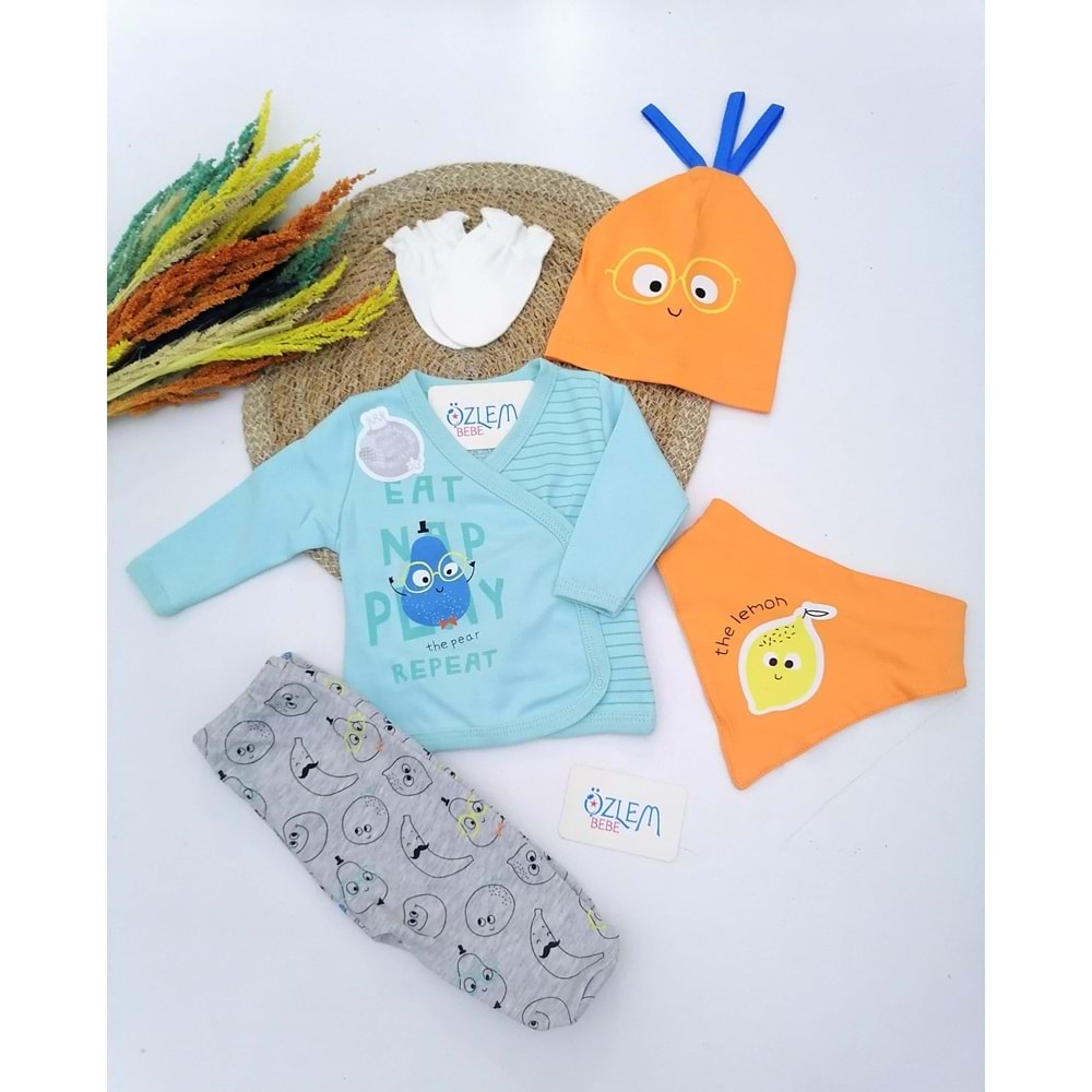 Neşeli Meyveler 5'li Hastane Çıkışı