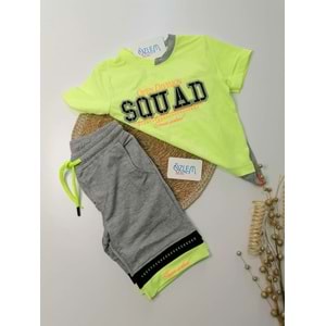 Mutlu Çocuklar Şortlu Erkek Takım