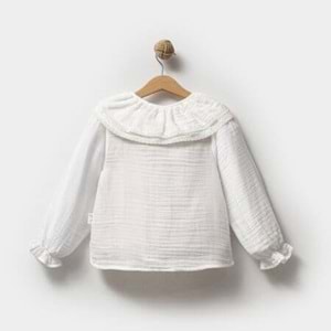 Fırfırlı Müslin Gömlek