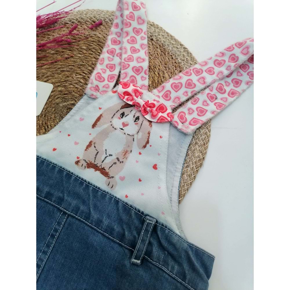 Tavşan Baskılı Kot Jile