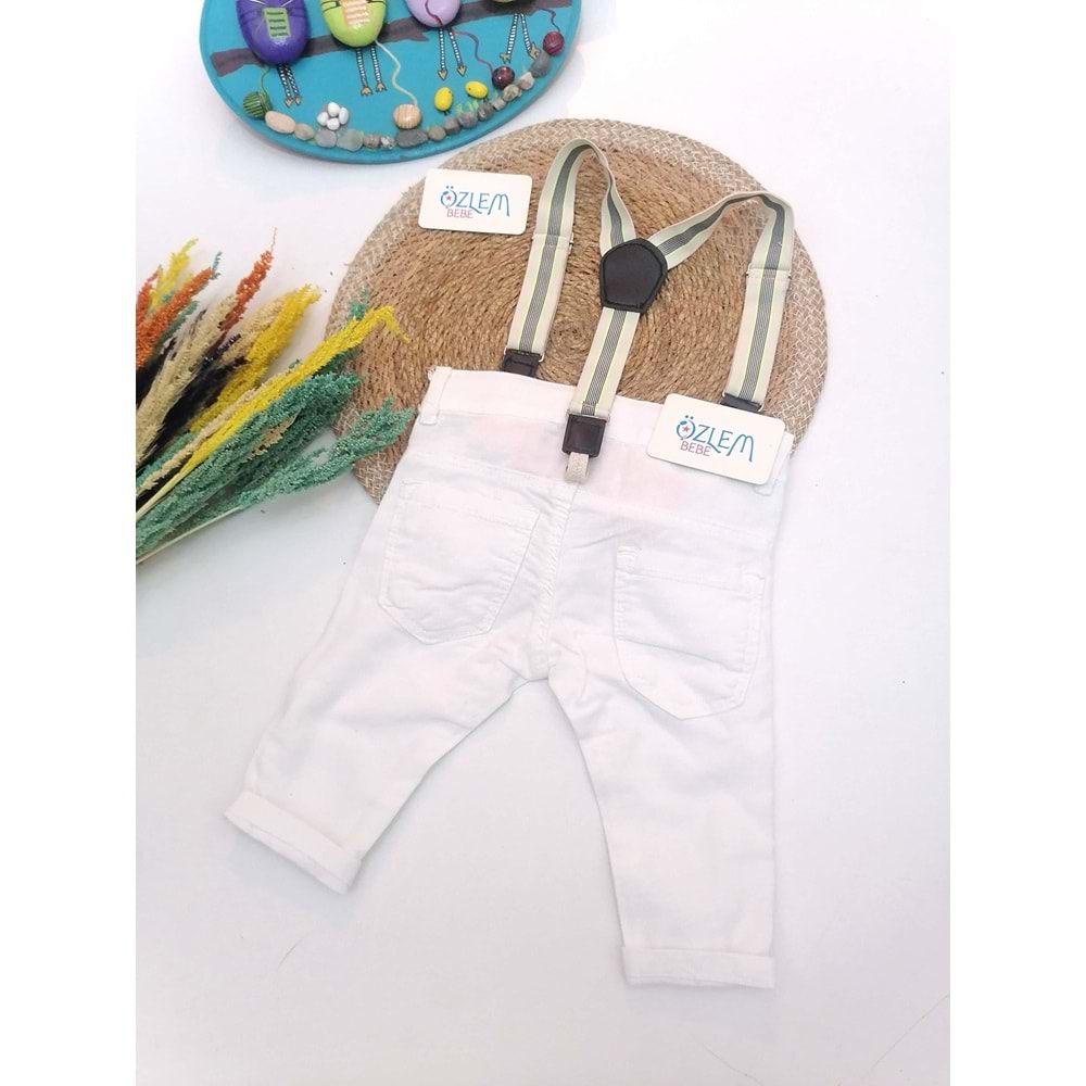 Pantolon Askılı Kot Pantolon